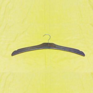 Hanger Kayu Datar Tanpa Palang Kepala Hook Pingul